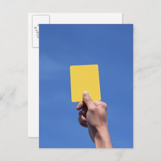 Gele Kaart (Voorkant / Achterkant)