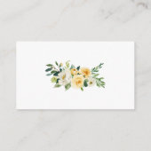 Gele Kaart voor het huwelijksregister (Achterkant)