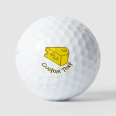 Gele kaas golfballen (Voorkant)