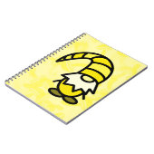 Gele kabouter notitieboek (Linkerzijde)