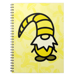 Gele kabouter notitieboek