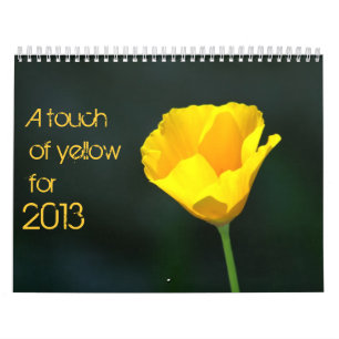 gele kalender voor 2013