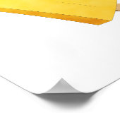 Gele, kalkgroene en groene ijsachtige Poppen Poster (Hoek)