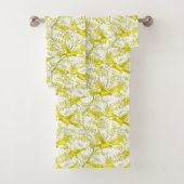 Gele kanarievogels bad handdoek (Insitu)