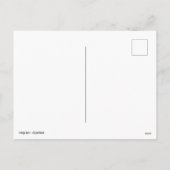 Gele karperkoi en goudvis op het wateroppervlak feestdagenkaart (Achterkant)