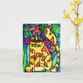 Gele Kat • De inkeping Abrams, veroudert 8 - kaart (Gele Bloem)