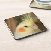 Gele katiel onderzetter (Linkerzijde)