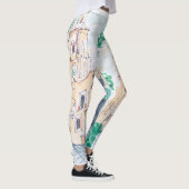 Gele Kerk Leggings (Rechts)