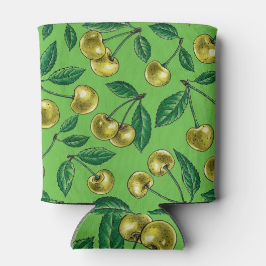 Gele kersen blikjeskoeler (Achterkant)