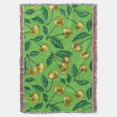 Gele kersen deken (Voorkant Verticaal)
