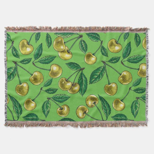 Gele kersen deken (Voorkant)