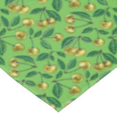Gele kersen tafelkleed (Gekanteld)