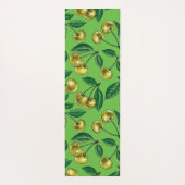 Gele kersen yogamat (Achterkant)