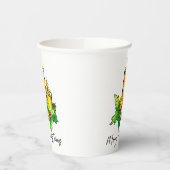 Gele kerst papieren bekers (Links)