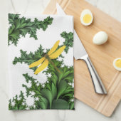 Gele keukenhanddoek (Quarter Fold)