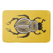 Gele kever koele insecten entomologie kunst badmat (Voorkant)