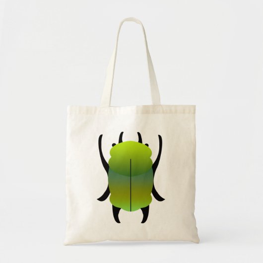 Gele kever tote bag (Voorkant)