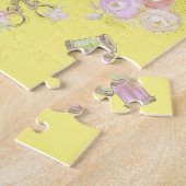  gele kieuwnaaimachine legpuzzel (Zijkant)