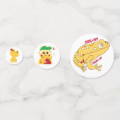 Gele Kikker Confetti (Voorkanten)