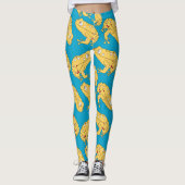 Gele kikker leggings (Voorkant)