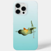 Gele Kikker op Lotus Leaf Case-Mate iPhone Case (Achterkant)