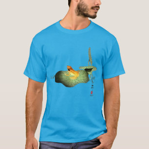 Gele Kikker op Lotus Leaf T-shirt