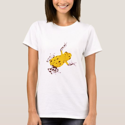 Gele kikker t-shirt (Voorkant)