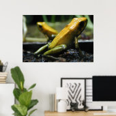 Gele kikkers poster (Thuiskantoor)