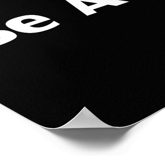 Gele kikkervis poster (Hoek)