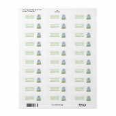 Gele Kip en de Paashaas Etiket (Full Sheet)
