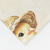 Gele Kip Hoed Fleece Deken (Hoek)