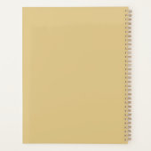 Gele Kip Hoed Planner (Achterkant)