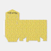 Gele kippen Tent Favor Box Bedankdoosjes (Uitgevouwen)