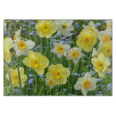 Gele kleefvlekken voor bloemen snijplank (Voorkant)