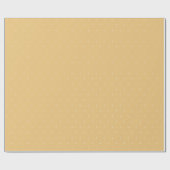 Gele Kleine Polka Dot Cadeaupapier (Vlak)