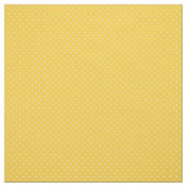 Gele kleine Stippen Stof (Swatch)