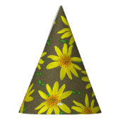 Gele klep van de tuin op om het even welke Kleur Feesthoedjes (Links)