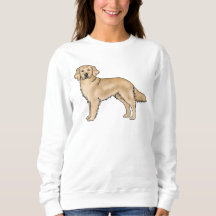 Gele Kleur Goud Retriever Hond Illustratie