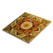 Gele kleur tegels tegeltje (Zijkant)