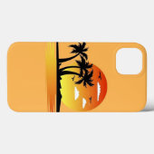 Gele kleur telefoon Hoesje Hoesje voor uw mobiel (Achterkant (horizontaal))