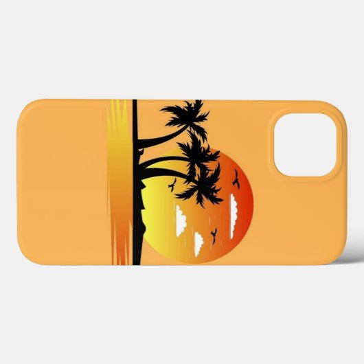 Gele kleur telefoon Hoesje Hoesje voor uw mobiel (Achterkant (horizontaal))