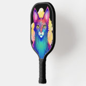 Gele kleurige kleurstof pickleball paddle (Links)