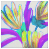 Gele Knop Stof (Close Up)