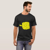 Gele koffervis t-shirt (Voorkant volledig)