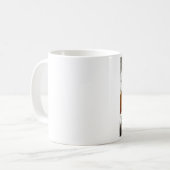 Gele koffiebeker Roses Koffiemok (Voorkant links)
