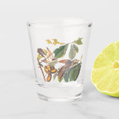 Gele komkommers van Audubon in de fruitboom Shot Glas (Voorkant)