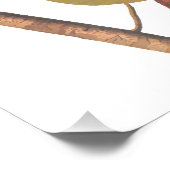 Gele komkommervogels in de fruitboom van Audubon Poster (Hoek)