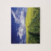 Gele koolzaad in Whitman County, staat Washington Legpuzzel (Verticaal)