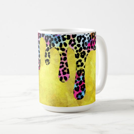 Gele Kop en Leopard Spots (Voorkant rechts)