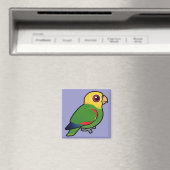 Gele-kopige Amazon Magneet (Insitu (Vaatwasser))